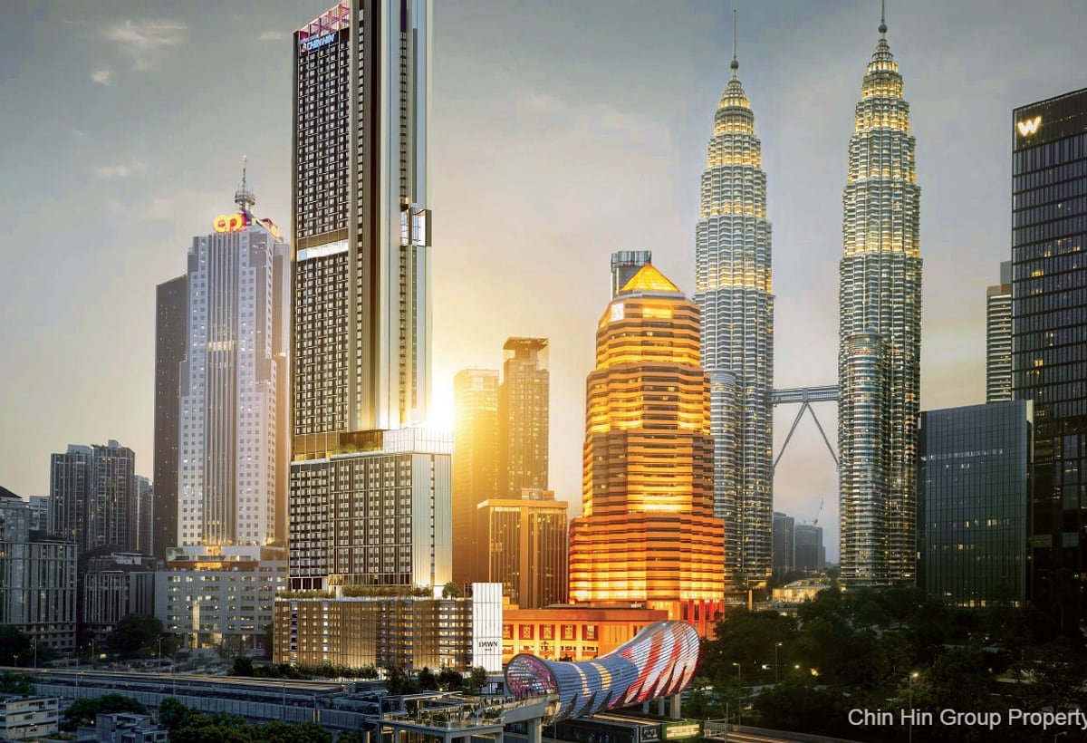 Dawn KLCC façade