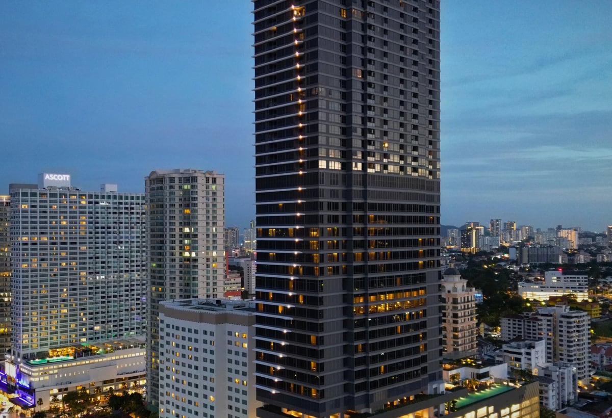 Marriott Residence Penang building façade