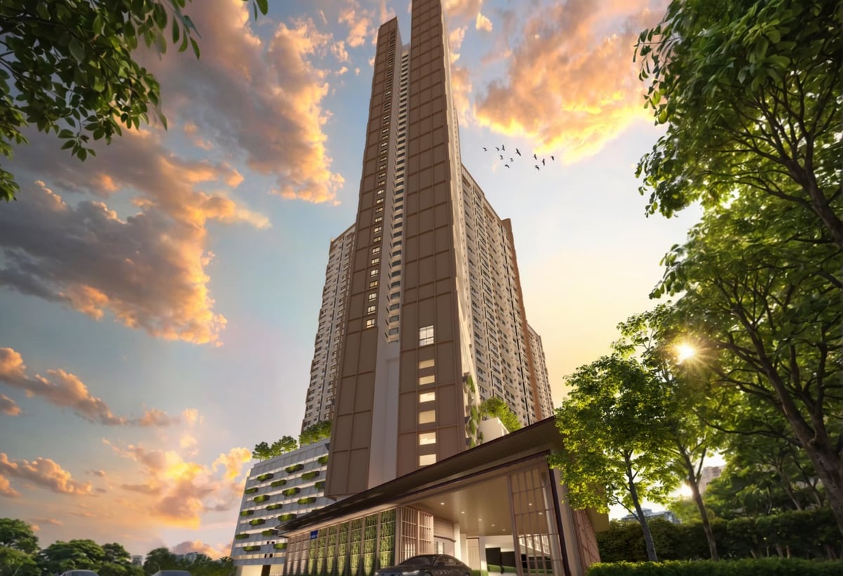 Queenswoodz Residence building façade