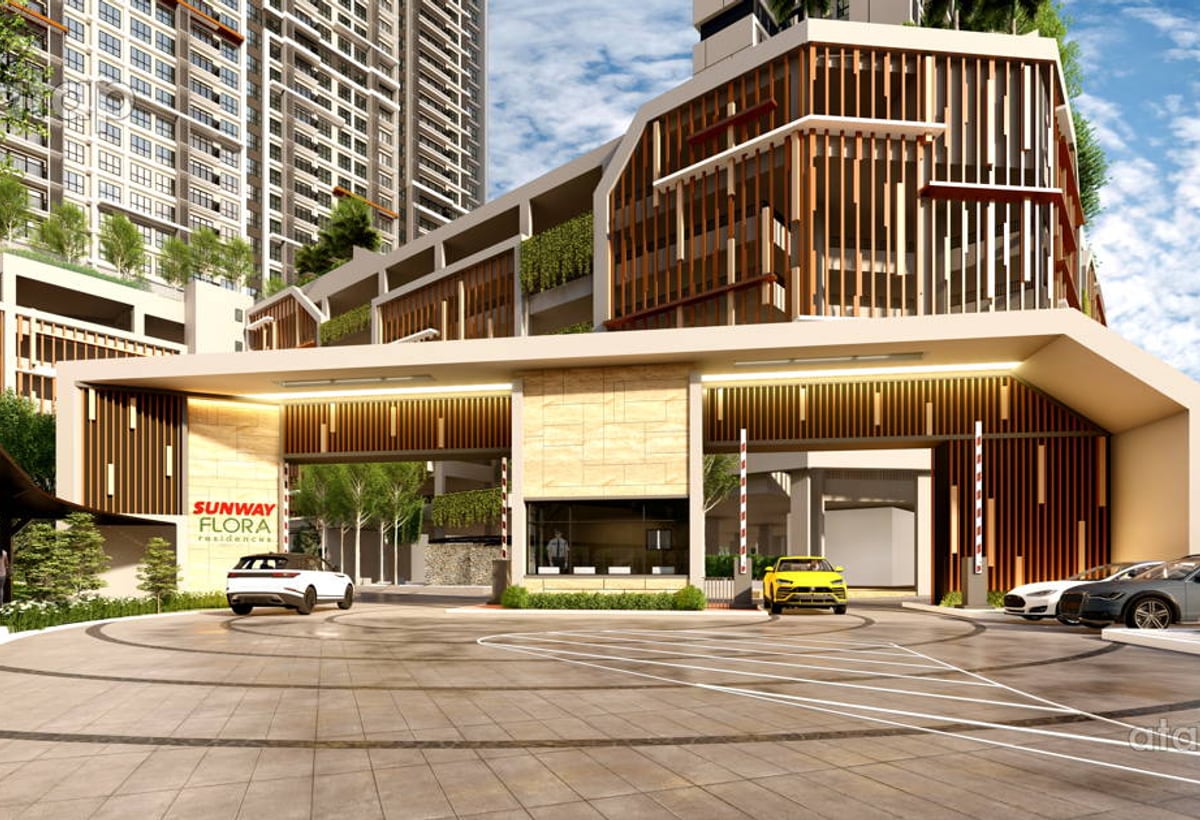 Sunway Flora building façade