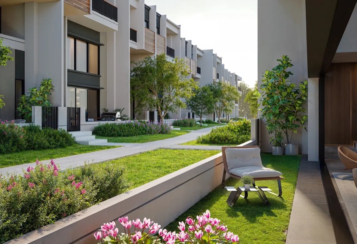 Zenia Landed Parkhomes building façade